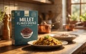 Finger Millet Flakes Cook or Ready-to-Eat Healthy Millet Meal