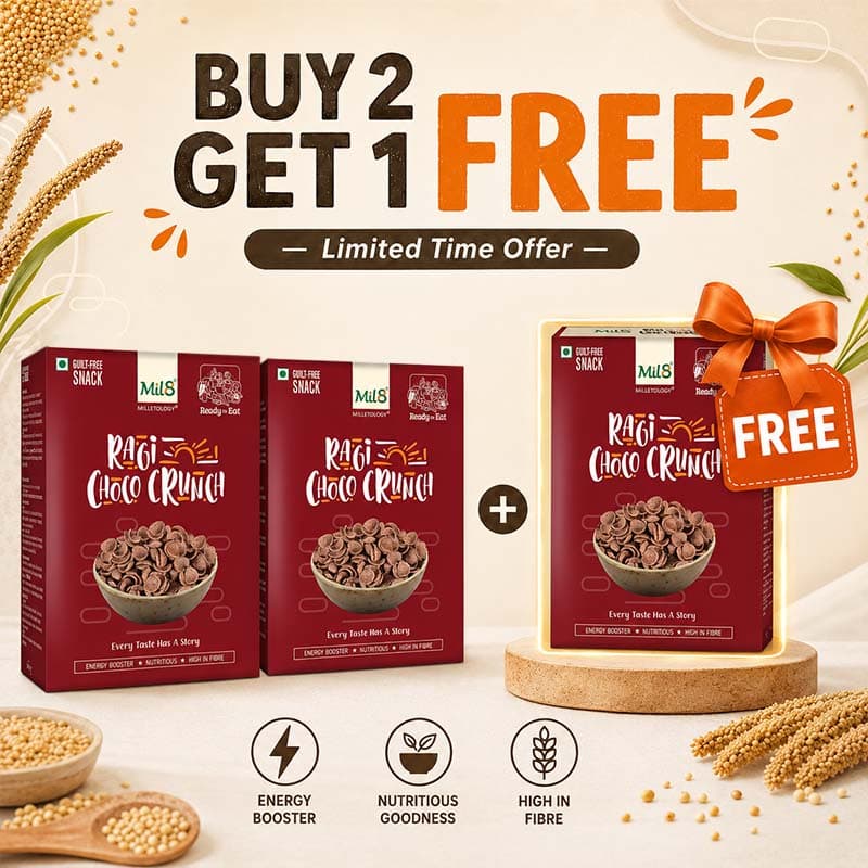Ragi chocko crunch 2+1
