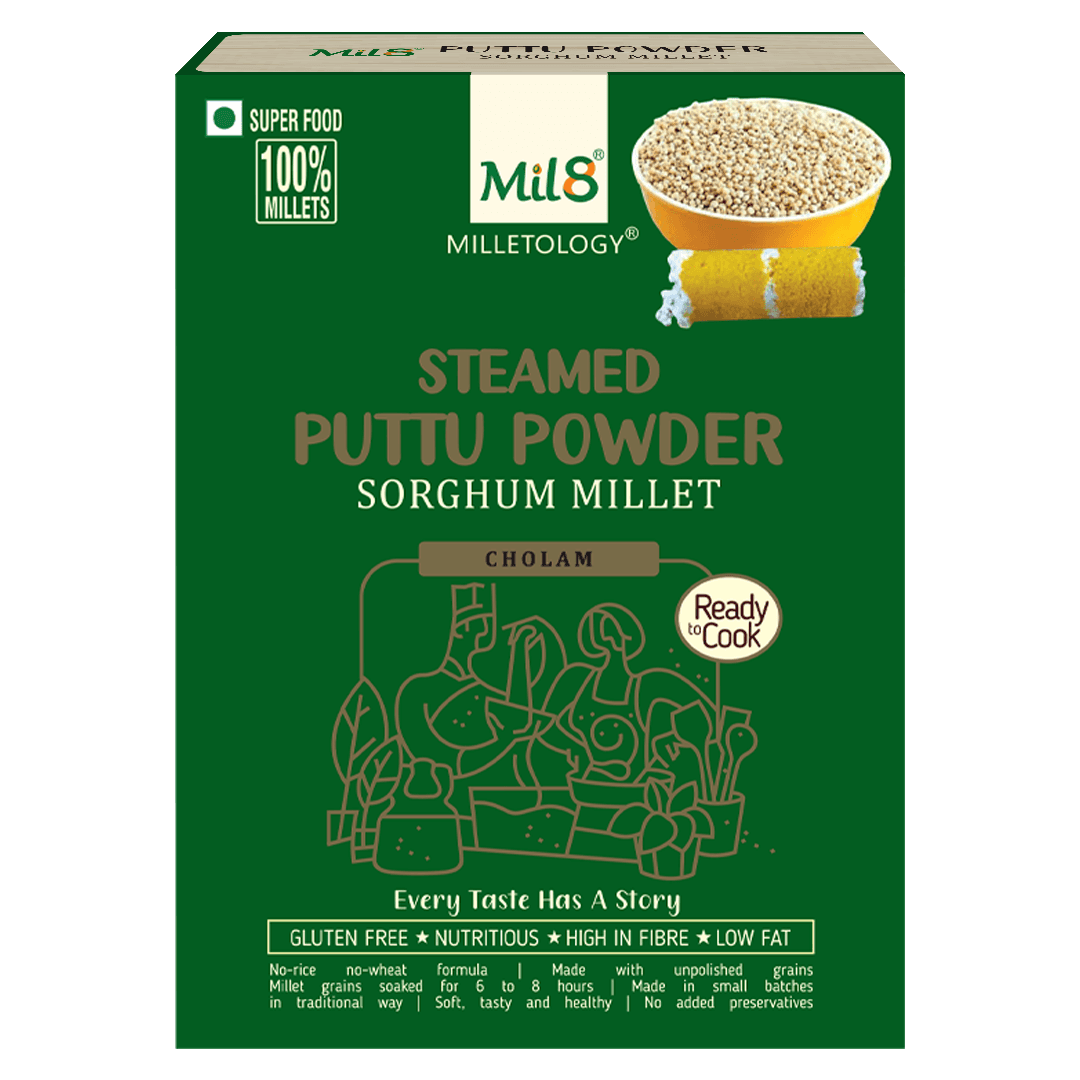 Sorghum Millet Puttu Powder Sorghum Millet Puttu Powderor Savory Meals (450g) 5