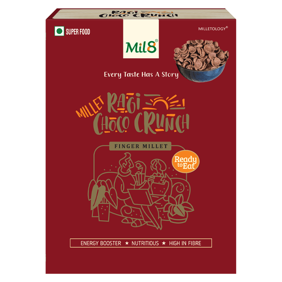 Ragi Choco Crunch Bites Crispy Ragi Bitesoated in Decadent Chocolate (100g) 4